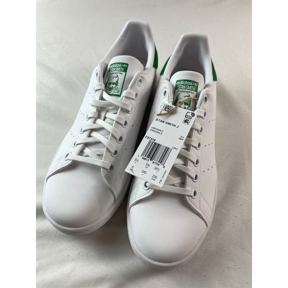 ADIDAS ORIGINALS STAN SMITH SNEAKERS FX7519 • Size 6 Men's / 7.5 Women's • Whi